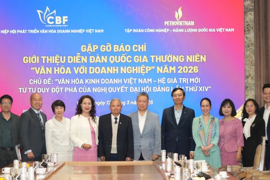Diễn đàn “Văn hóa với doanh nghiệp” 2026: Thúc đẩy chuẩn mực kinh doanh mới