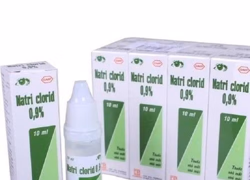 Thu hồi khẩn thuốc nhỏ mắt Natri clorid 0,9% của Pharmedic dùng cho trẻ sơ sinh 