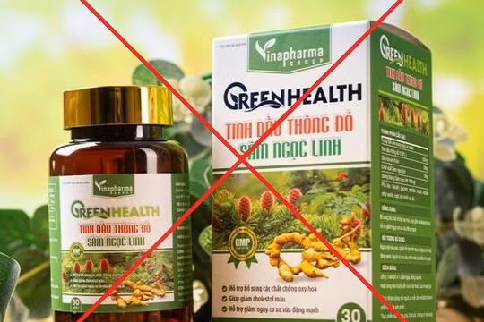 Green Health tinh dầu thông đỏ sâm Ngọc Linh quảng cáo không đúng sự thật