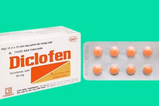Cục Quản lý Dược cảnh báo không sử dụng lô thuốc Diclofen vi phạm chất lượng