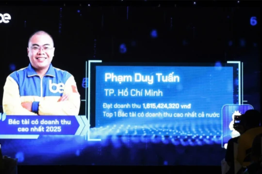 Be Group làm rõ con số tài xế tạo doanh thu 1,6 tỷ đồng/năm