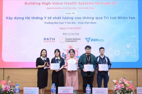 Sân chơi đổi mới toàn cầu giúp Việt Nam tìm giải pháp AI cho hệ thống y tế