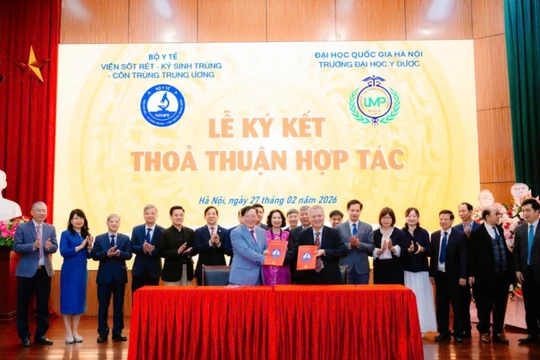 Viện Sốt rét Trung ương ký kết chiến lược, củng cố vị thế đầu ngành