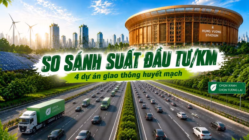 Suất đầu tư Quốc lộ 1A mở rộng "khủng" thế nào so với các dự án giao thông trọng điểm?