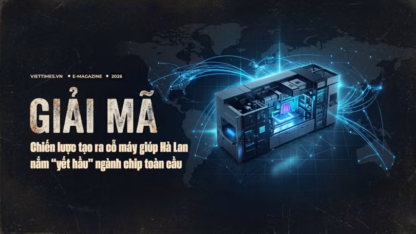 Giải mã chiến lược tạo ra cỗ máy giúp Hà Lan nắm “yết hầu” ngành chip toàn cầu
