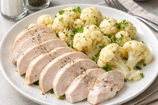 Một người phụ nữ trẻ tuổi chỉ ăn ức gà và súp lơ luộc trong suốt 6 tháng đã gặp phải cái kết không ngờ. Ảnh: OC.