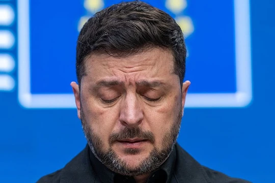 Tổng thống Ukraine Volodymyr Zelensky. Ảnh: Getty.