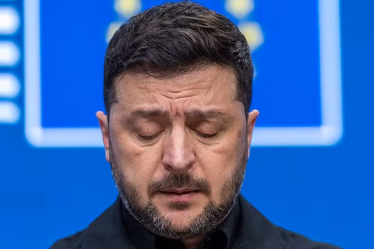 Tổng thống Ukraine Volodymyr Zelensky. Ảnh: Getty.