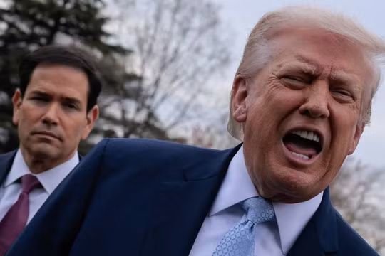 Ông Trump chỉ trích kịch liệt NATO vì không hỗ trợ Mỹ trong chiến dịch chống Iran. Ảnh: Getty.