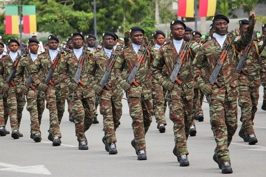 Một nhóm binh sĩ âm mưu đảo chính ở Benin nhưng bất thành. Ảnh: Xinhua.