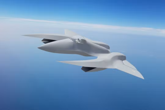 Ảnh đồ họa về mẫu chiến đấu cơ SM-39 Razor. Ảnh: Stavatti.