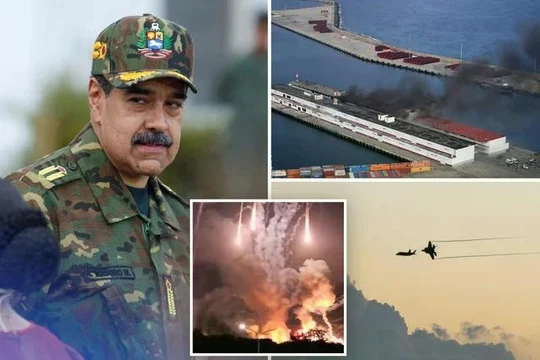 Tổng thống Venezuela Maduro bị quân Mỹ bắt áp giải về New York. Ảnh: NYPost.