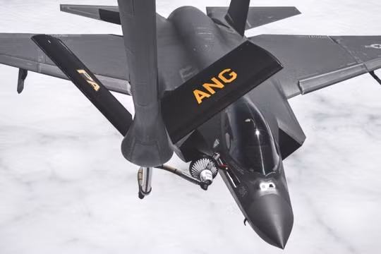 Máy bay F-35C thuộc Phi đội Tiêm kích Tấn công Thủy quân lục chiến số 314. Ảnh: MW.