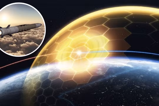 Vòm Vàng được mô tả như một lá chắn phòng thủ nhiều lớp, bảo vệ lãnh thổ Mỹ với độ chính xác tuyệt đối, đảm bảo an ninh. Ảnh: Lockheed Martin.