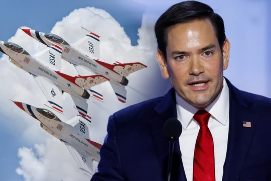 Ngoại trưởng Mỹ Marco Rubio lên tiếng cảnh báo tấn công phủ đầu Iran. Ảnh: Getty.