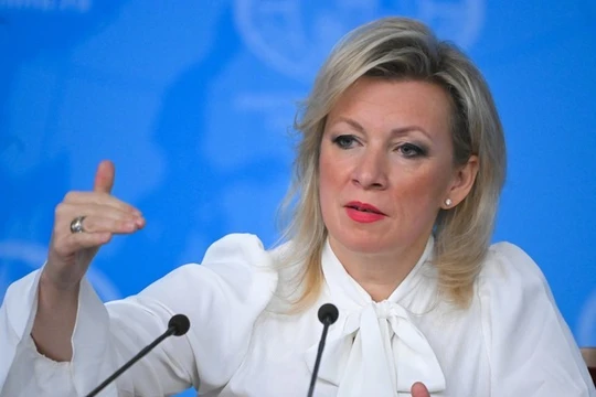 Người phát ngôn Bộ Ngoại giao Nga Maria Zakharova. Ảnh: Sputnik.