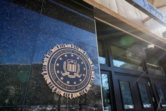 Hình ảnh cận cảnh tòa nhà FBI tại Washington, D.C., Mỹ ngày 1/2. Ảnh: Reuters.