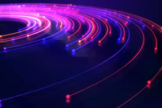 Hình ảnh một luồng ánh sáng photon. Ảnh: IE.