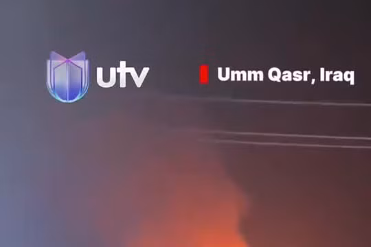 Căn cứ hải quân ở Iraq bốc cháy dữ dội, nghi bị UAV Iran tấn công