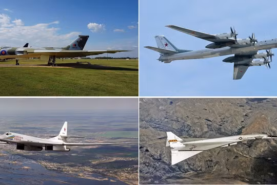 Các mẫu máy bay ném bom lớn nhất từng được chế tạo. Ảnh: Getty.