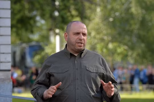 Ông Rustem Umerov, thư ký Hội đồng An ninh và Quốc phòng Ukraine. Ảnh: Getty.