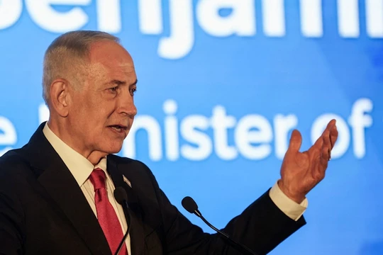 Thủ tướng Israel Benjamin Netanyahu. Ảnh: Reuters.