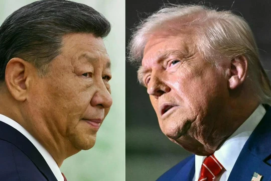 Chủ tịch Trung Quốc Tập Cận Bình đã điện đàm với Tổng thống Mỹ Donald Trump vài giờ sau khi nói chuyện với Tổng thống Nga Vladimir Putin. Ảnh: AFP.