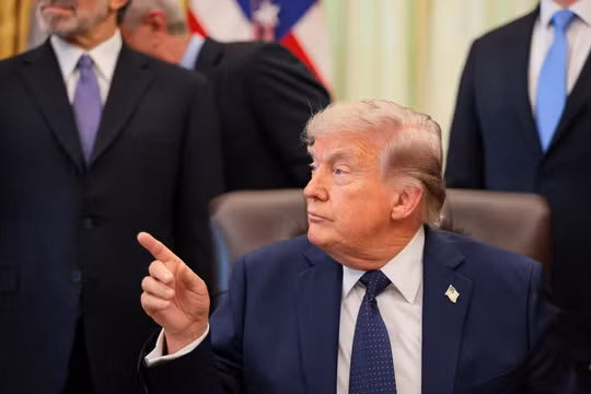 Tổng thống Mỹ Donald Trump. Ảnh: Reuters.