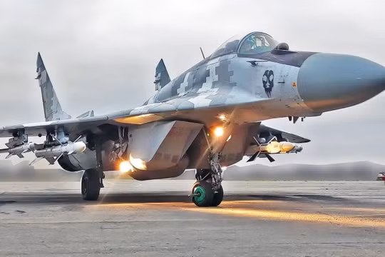 Mẫu chiến đấu cơ MiG-29A của Ukraine. Ảnh: MW.