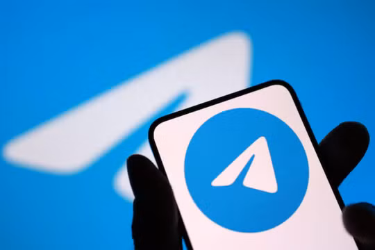 Logo của ứng dụng Telegram trong bức ảnh được chụp vào ngày 19/6. Ảnh: Reuters.