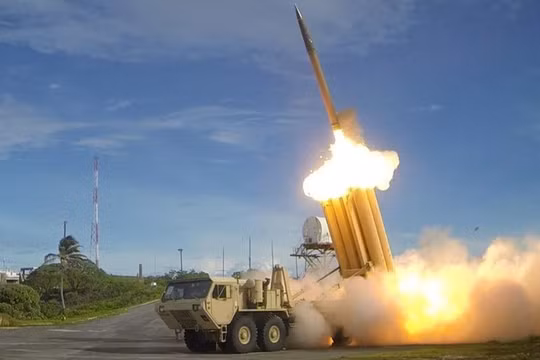 Mỹ đã sử dụng hơn 200 tên lửa THAAD để bảo vệ Israel trước các đòn tấn công của Iran. Ảnh: Getty.