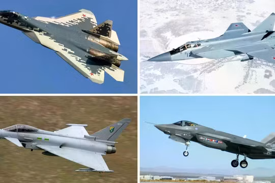 Các mẫu máy bay quân sự tiên tiến nhất hứa hẹn sẽ thay đổi chiến tranh hiện đại. Ảnh: IE.