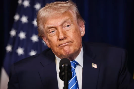 Tổng thống Mỹ Donald Trump đưa ra nhiều thông tin mới về vụ bắt giữ ông Maduro. Ảnh: Getty.