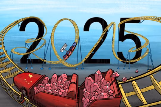 Năm 2025 là một năm đầy biến động đối với mối quan hệ vốn đã căng thẳng giữa Mỹ và Trung Quốc. Ảnh: SCMP.