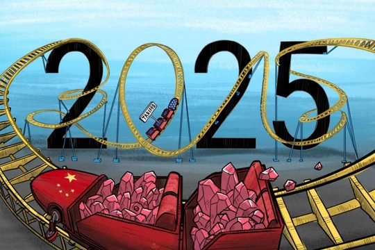 Năm 2025 là một năm đầy biến động đối với mối quan hệ vốn đã căng thẳng giữa Mỹ và Trung Quốc. Ảnh: SCMP.