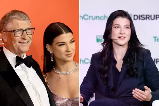 Ty phú Bill Gates và con gái Phoebe Gates. Ảnh: NYPost.