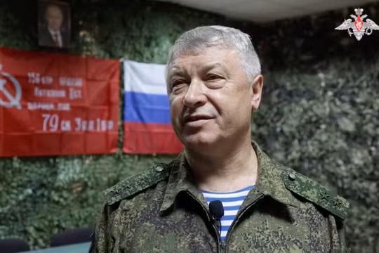 Trung tướng Vladimir Alexeyev trong một sự kiện tổ chức vào năm 2023. Ảnh: Reuters.