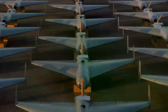 Mẫu UAV mới của Mỹ có thiết kế dựa trên mẫu Shahed-136 của Iran. Ảnh: IE.