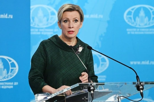 Người phát ngôn Bộ Ngoại giao Nga, Maria Zakharova. Ảnh: Sputnik.