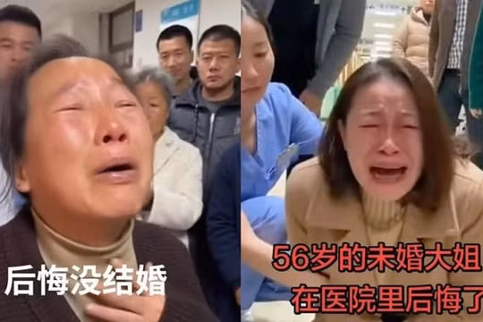 Nhiều bậc cha mẹ Trung Quốc dùng AI tạo video để thúc giục con cái kết hôn. Ảnh: OC.