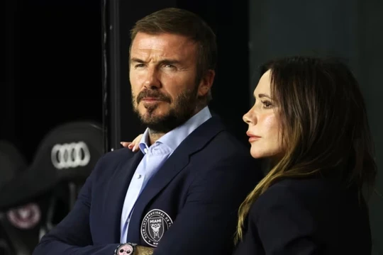 David và Victoria Beckham, được nhìn thấy ở Florida, Mỹ vào tháng 10/2025. Ảnh: Getty.