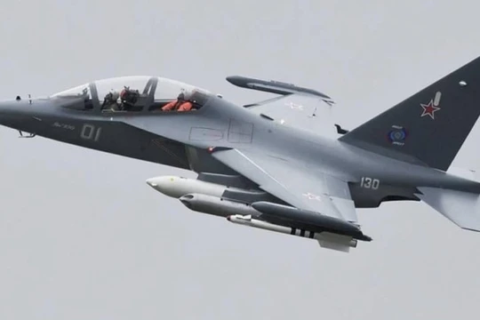 Máy bay huấn luyện Yak-130. Ảnh: MW.