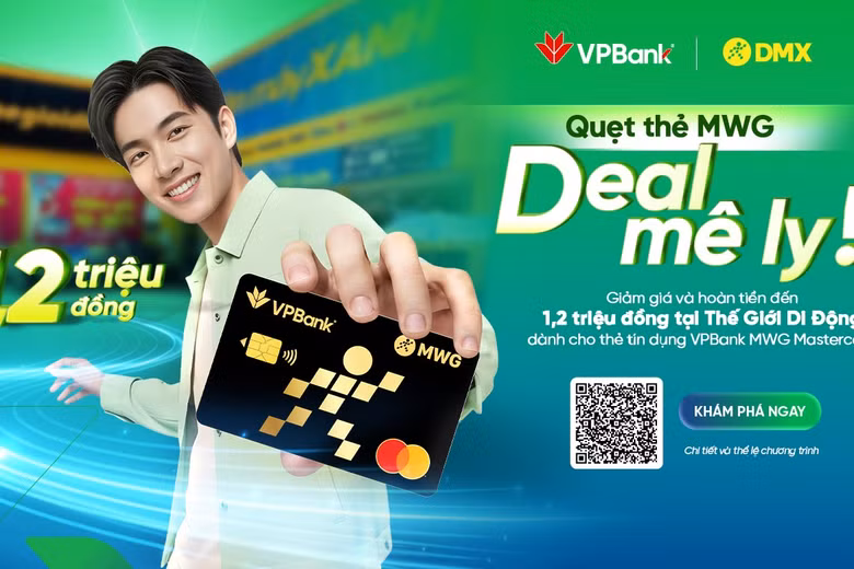 Chi tiêu mùa hè: Người dùng hưởng lợi gì từ thẻ VPBank MWG Mastercard?