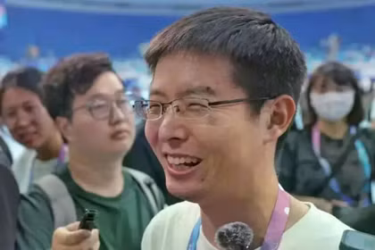 CEO Unitree Robotics – tỷ phú Vương Hưng Hưng. Ảnh: Sohu.