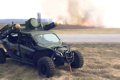 Hệ thống phòng không “Tempest” đã được Mỹ đưa vào thử nghiệm trên chiến trường Ukraine. Ảnh: QQnews.