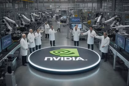 Nvidia đang đi những bước đầu tiên để xây dựng nhà máy AI, trở thành nhà cung cấp hạ tầng cho nền kinh tế AI. Ảnh: Creaders.