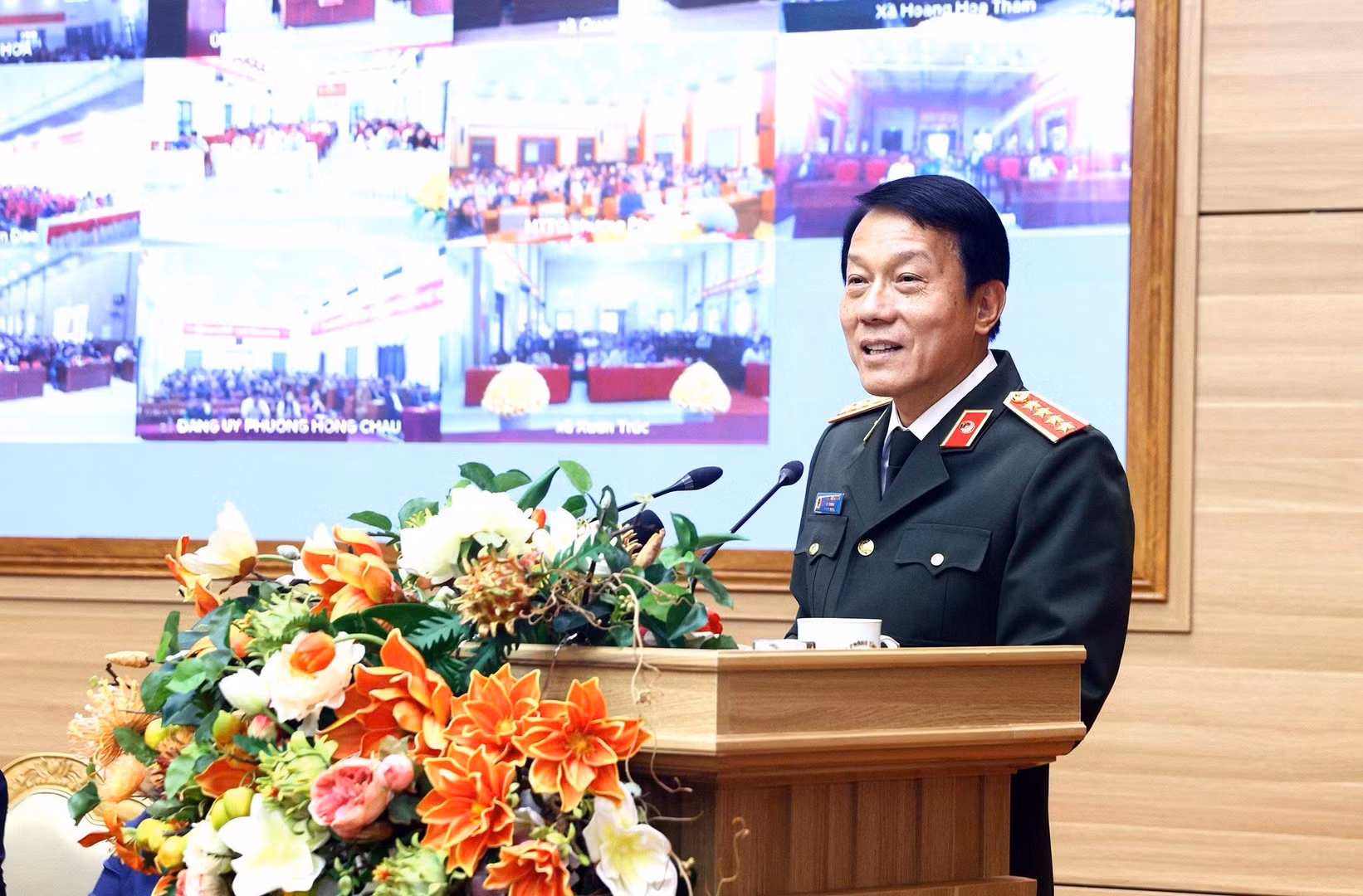 Đại tướng Lương Tam Quang, Bộ trưởng Công an, Phó Trưởng Ban Thường trực Ban Chỉ đạo. Ảnh: Bộ Công an.
