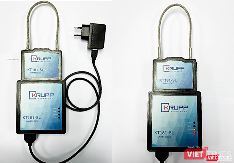 Seal điện tử định vị GPS được sử dụng trong niêm phong hàng hóa tại Cảng Đà Nẵng (ảnh dngcustoms.gov.vn) Seal điện tử định vị GPS được sử dụng trong niêm phong hàng hóa tại Cảng Đà Nẵng (ảnh dngcustoms.gov.vn)