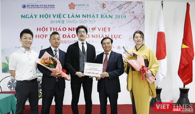 Đã có 12 tỷ đồng học bổng được các Tập đoàn đến từ Nhật Bản trao cho sinh viên