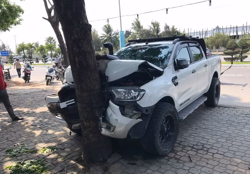 Hiện trường vụ tai nạn giao thông